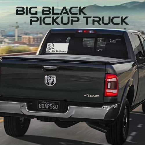 Big Black Pickup Truck (Explicit)