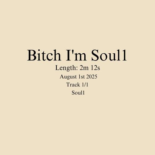 ***** I'm Soul1 (Explicit)