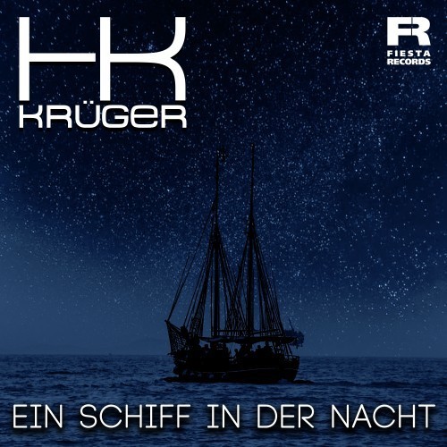 Ein Schiff in der Nacht