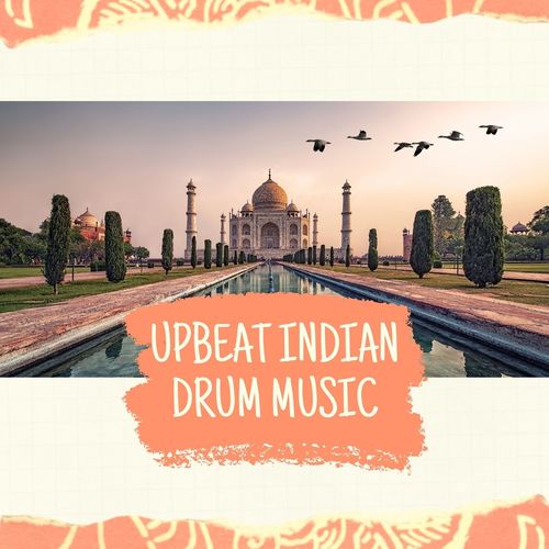 Upbeat Indian Drum Music: Dubai Traditional Background with Sitar and Tampura