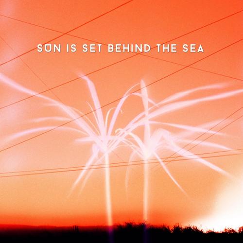 sun is set behind the sea