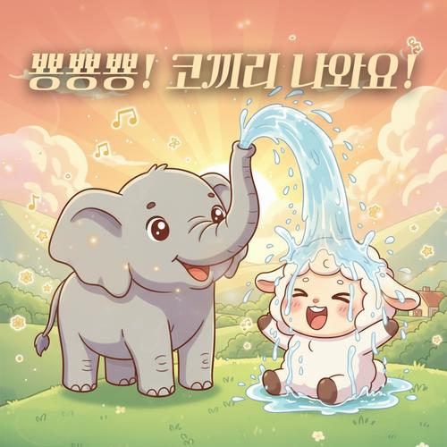 뿅뿅뿅! 코끼리 나와요!