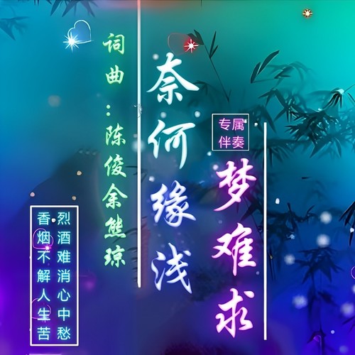 奈何缘浅梦难求dJ版