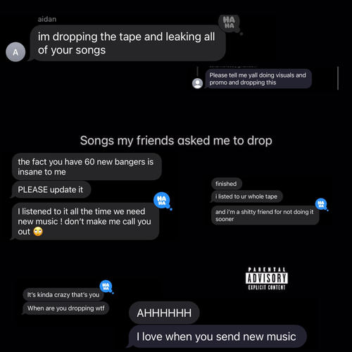 Songs my friends asked me to drop (Explicit)