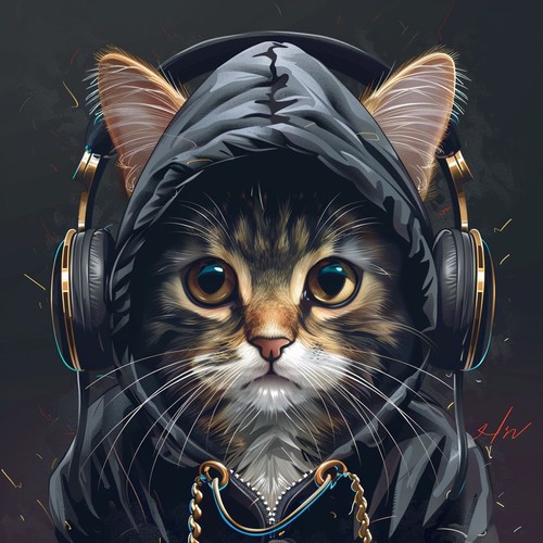 Purring Rhythms: Trap Music for Cats