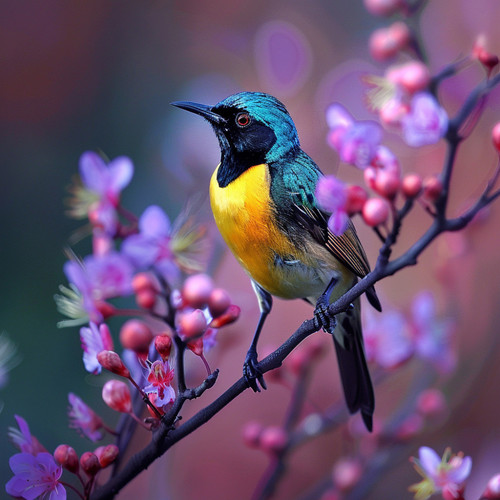 Serene Binaural Birds for Cats Relaxation