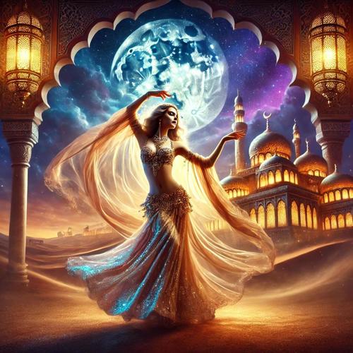 Hips in Motion, Heart on Fire: Belly Dance Music, Arabian Night