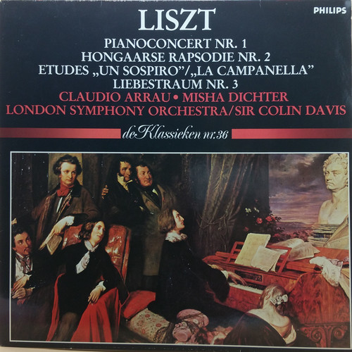 Pianoconcert Nr. 1 / Hongaarse Rapsodie Nr. 2 / Etudes（黑胶版）