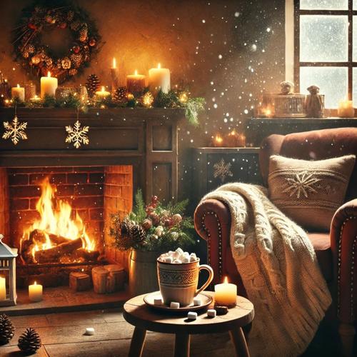 Jazz Under the Flames: Smooth Jazz & Crackling Heat for Cozy Atmosphere