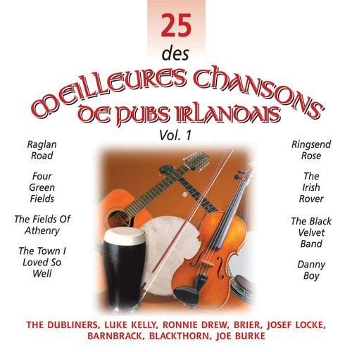 25 des Meilleures Chansons de Pubs Irlandais, Vol. 1