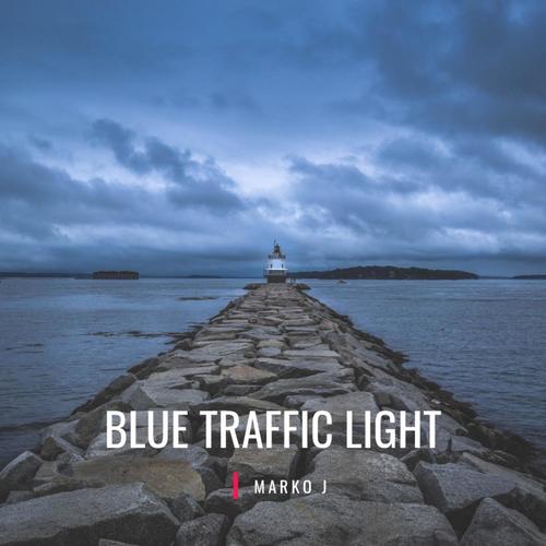 Blue Traffic Light