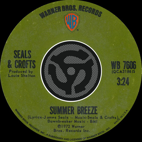 Summer Breeze / East Of Ginger Trees [Digital 45]