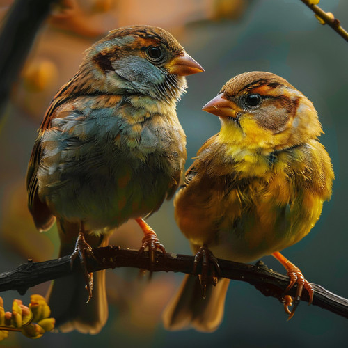 Harmonious Bird Song and Binaural Beats for Serenity