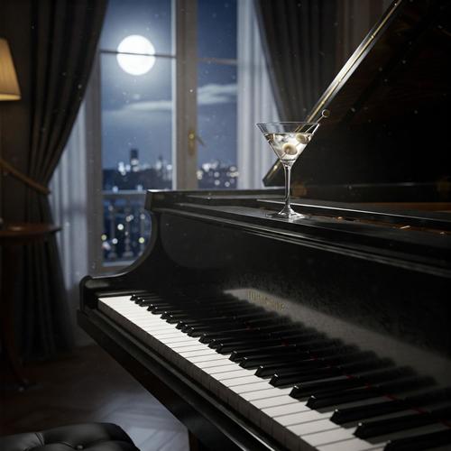 Moonlight & Martini Soft Piano for Intimate Nights
