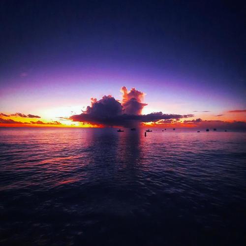 Sunset In Barbados (with Whistling Frogs and Crickets)