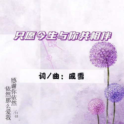 只愿今生与你共相伴