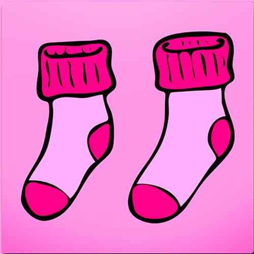pink socks