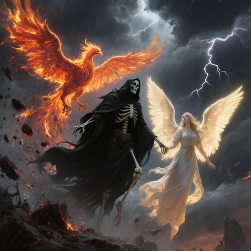 Asas Entre Chamas e Sombras - From:MORTE AO SEU DISPOR