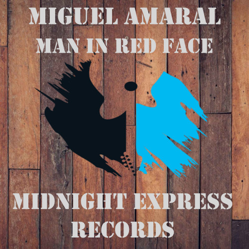 Man in red face