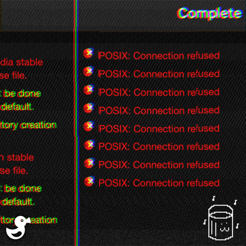 POSIX: Connection refused