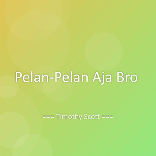 Pelan-Pelan Aja Bro