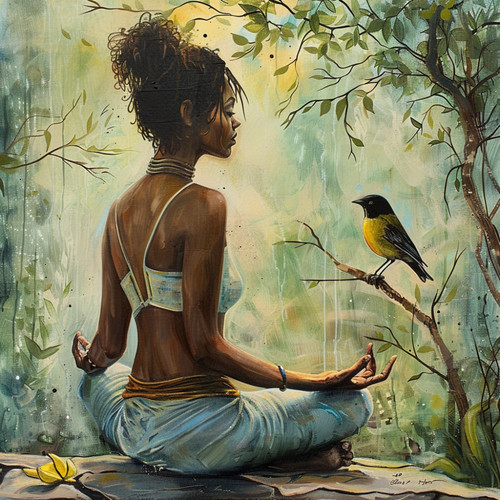 Calma Emplumada: Melodías De Relajación De Aves Binaurales - 92 96 Hz