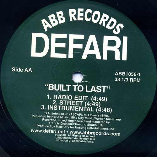 Built To Last