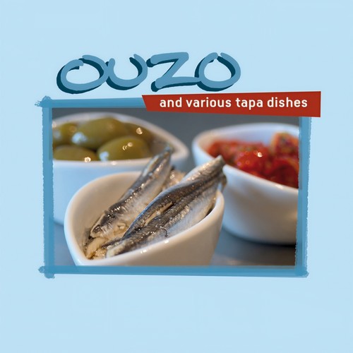 Ouzo And Various Tapa Dishes