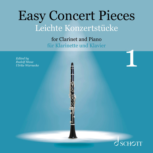 Easy Concert Pieces for Clarinet and Piano 1