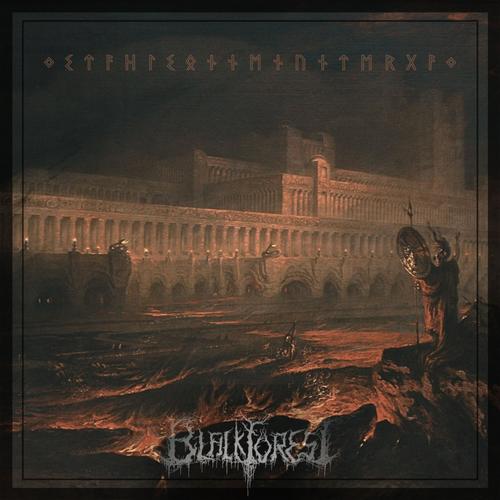 Stahlsonnenuntergang