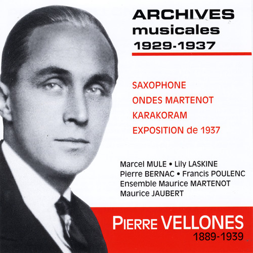 Pierre Vellones archives musicales