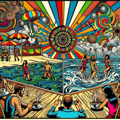 Water, Walk, Coffee, Create