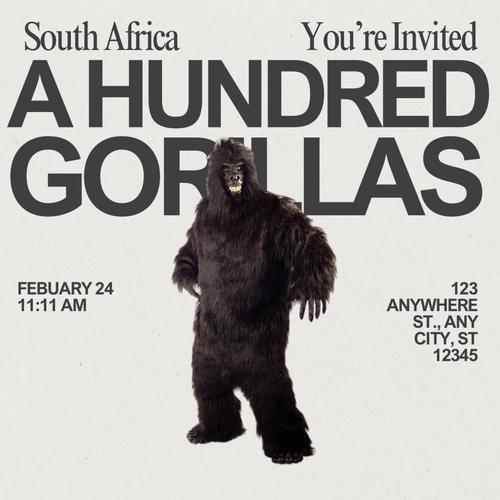 100 GORILLAS (Explicit)
