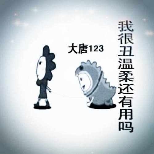 我很丑温柔还有用吗