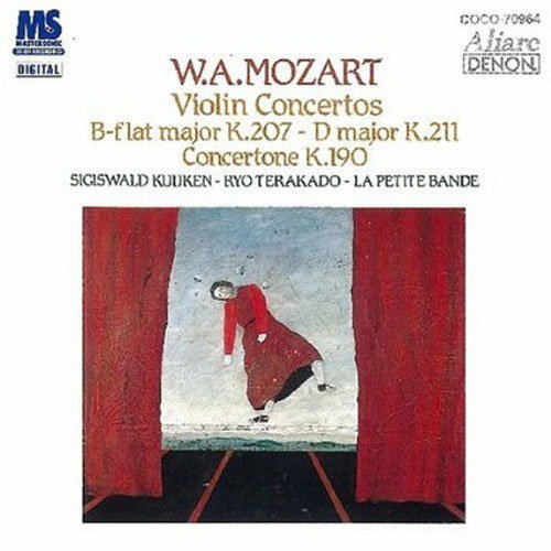 Mozart Violin Concertos K. 207, K. 211, Concertone K. 190