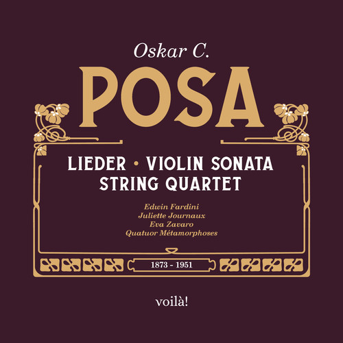 Oskar C. Posa: Andante for Horn and Piano in D Minor