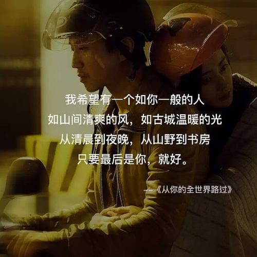 从你的全世界路过