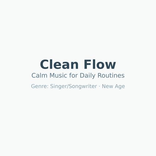 Clean Flow (Calm Background Music for Daily Routines)