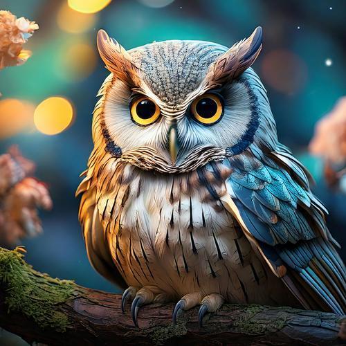 フクロウのホーホー