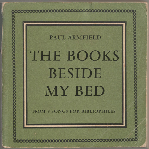 The Books Beside My Bed (From 9 Songs for Bibliophiles)