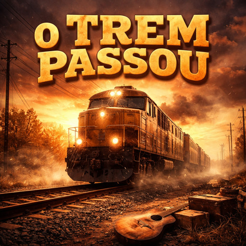 O trem passou
