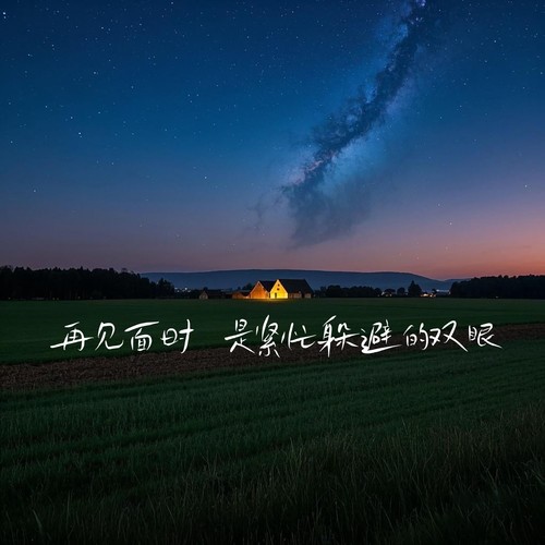 再见面时 是紧忙躲避的双眼