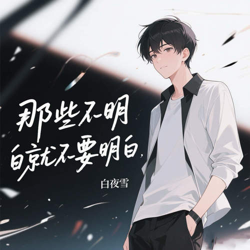 那些不明白就不要明白