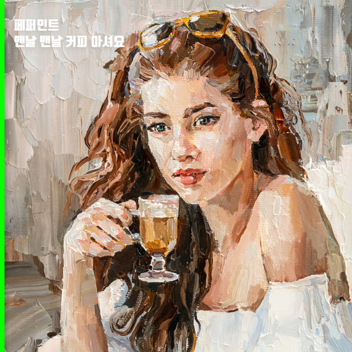 맨날 맨날 커피 마셔요 (I drink coffee every day)