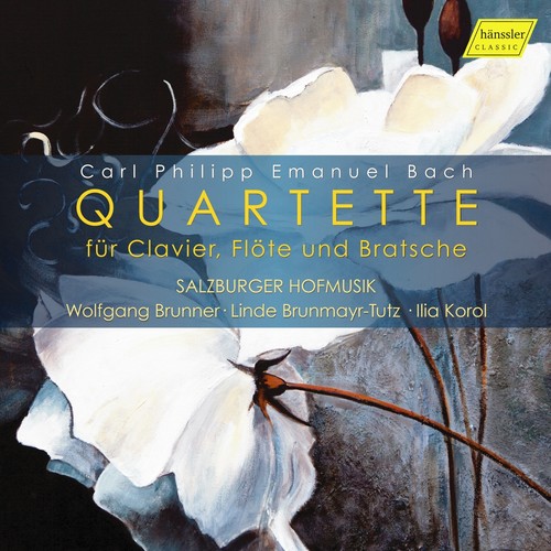 C.P.E. Bach: Quartettes for Keyboard, Flute & Viola