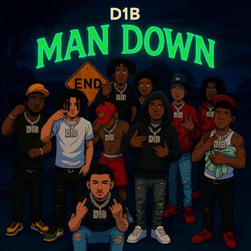 Man Down (feat. DemonXiv & D1b Dooda) [Explicit]