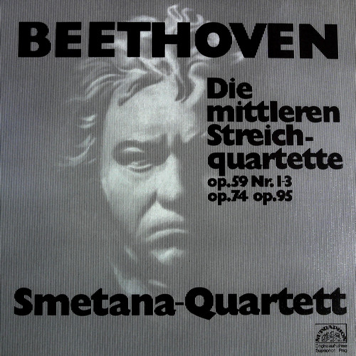Die Mittleren Streichquartette Op. 59 Nr. 1-3; Op. 74; Op. 95(黑胶版)