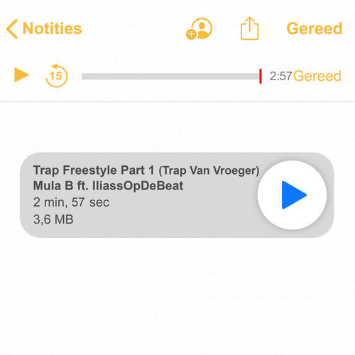 Trap Freestyle, Pt. 1 (Trap Van Vroeger) [Explicit]