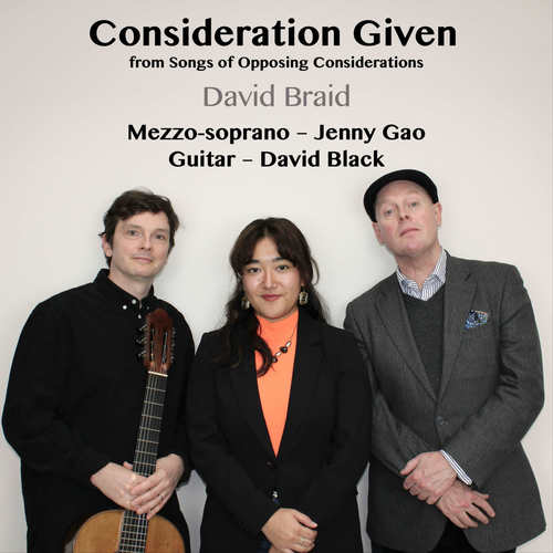Consideration Given, from Songs of Opposing Considerations (feat. Jenny Gao & David Black)