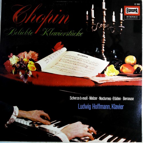 Beliebte Klavierstucke(黑胶版)